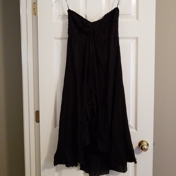 Raviya Other - Strapless black swim coverup